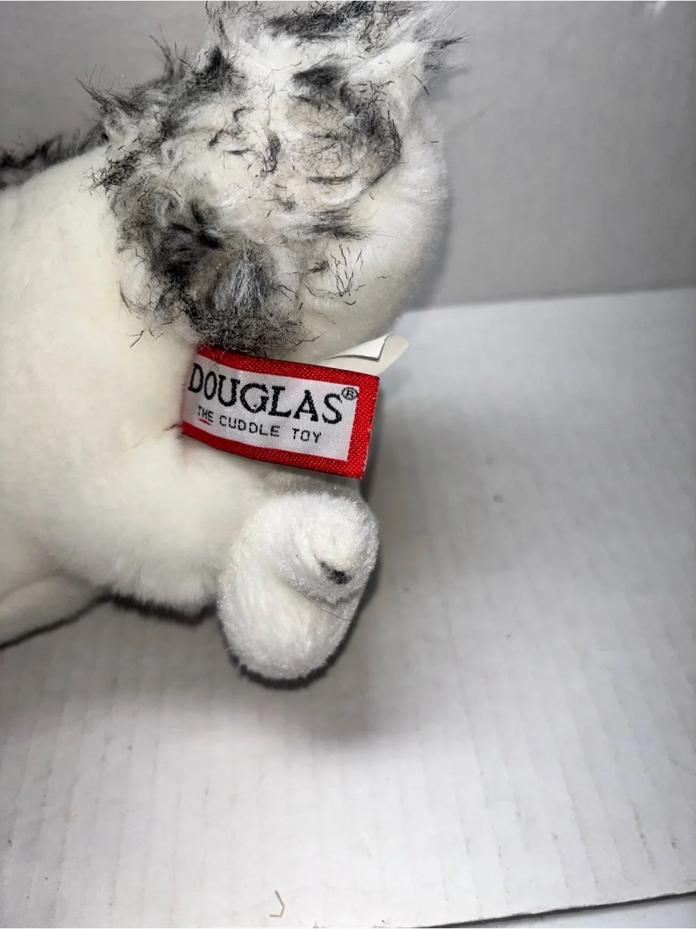 Douglas Plush Snowy Owl Stuffed Animal - White